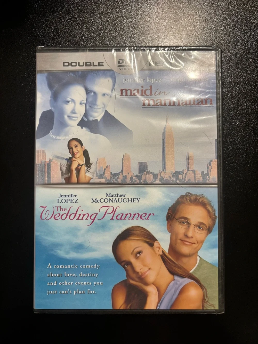 maid in manhattan and the wedding planner dvd nwt